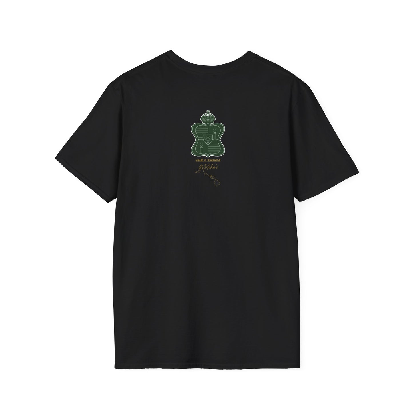 Hale O Kanaka - Crest - Moloka’i -Unisex Softstyle T-Shirt