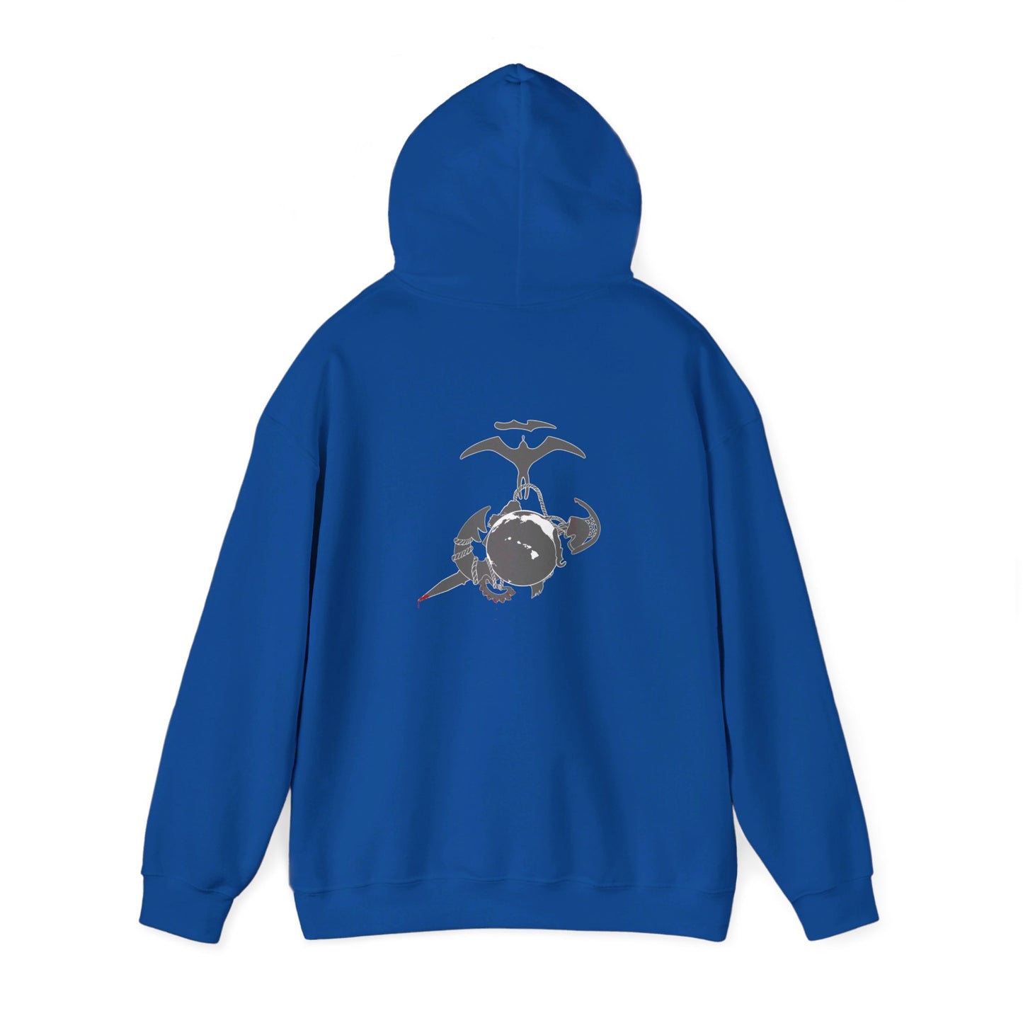 Hale O Kanaka - KANAKA Da Few Da Proud - MHK - Unisex Heavy Blend™ Hooded Sweatshirt