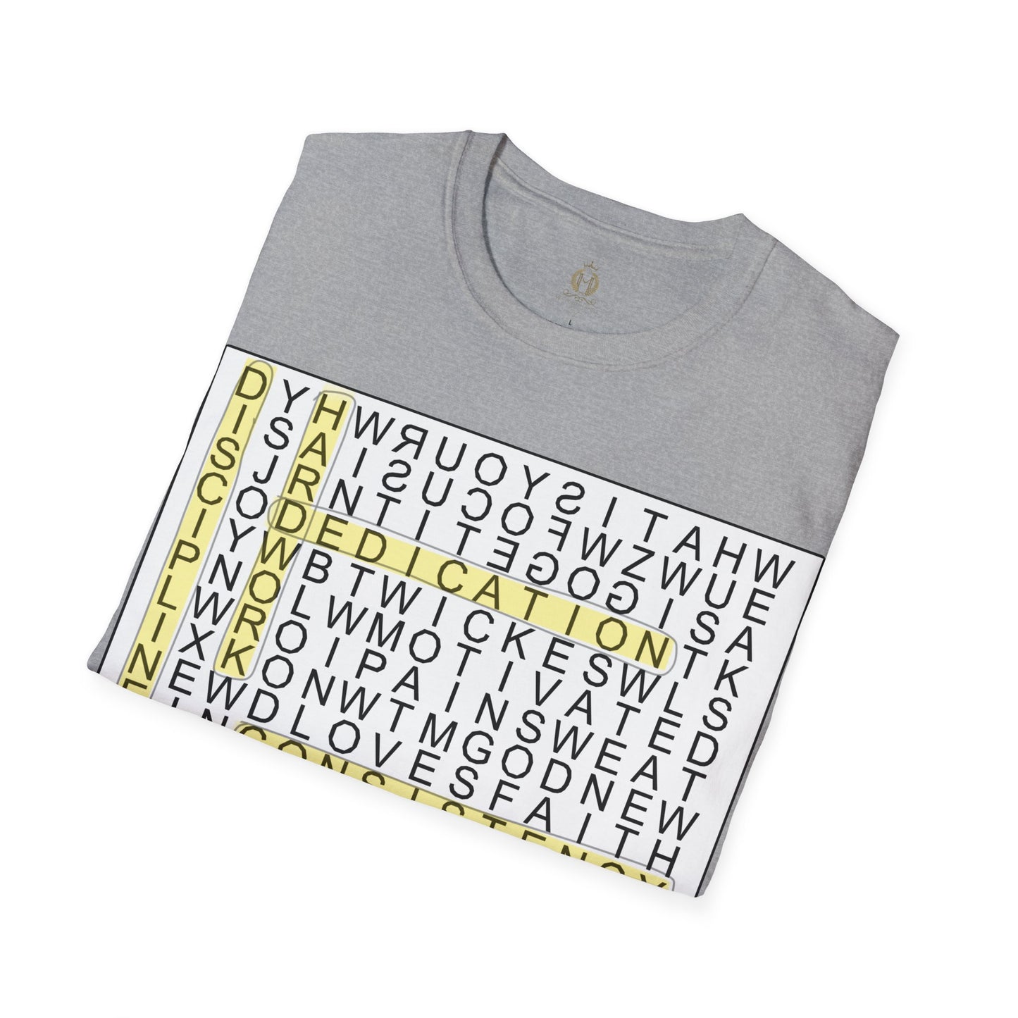 MHK - FU1MORE- Word Search - Focus-MDFU - Unisex Softstyle T-Shirt