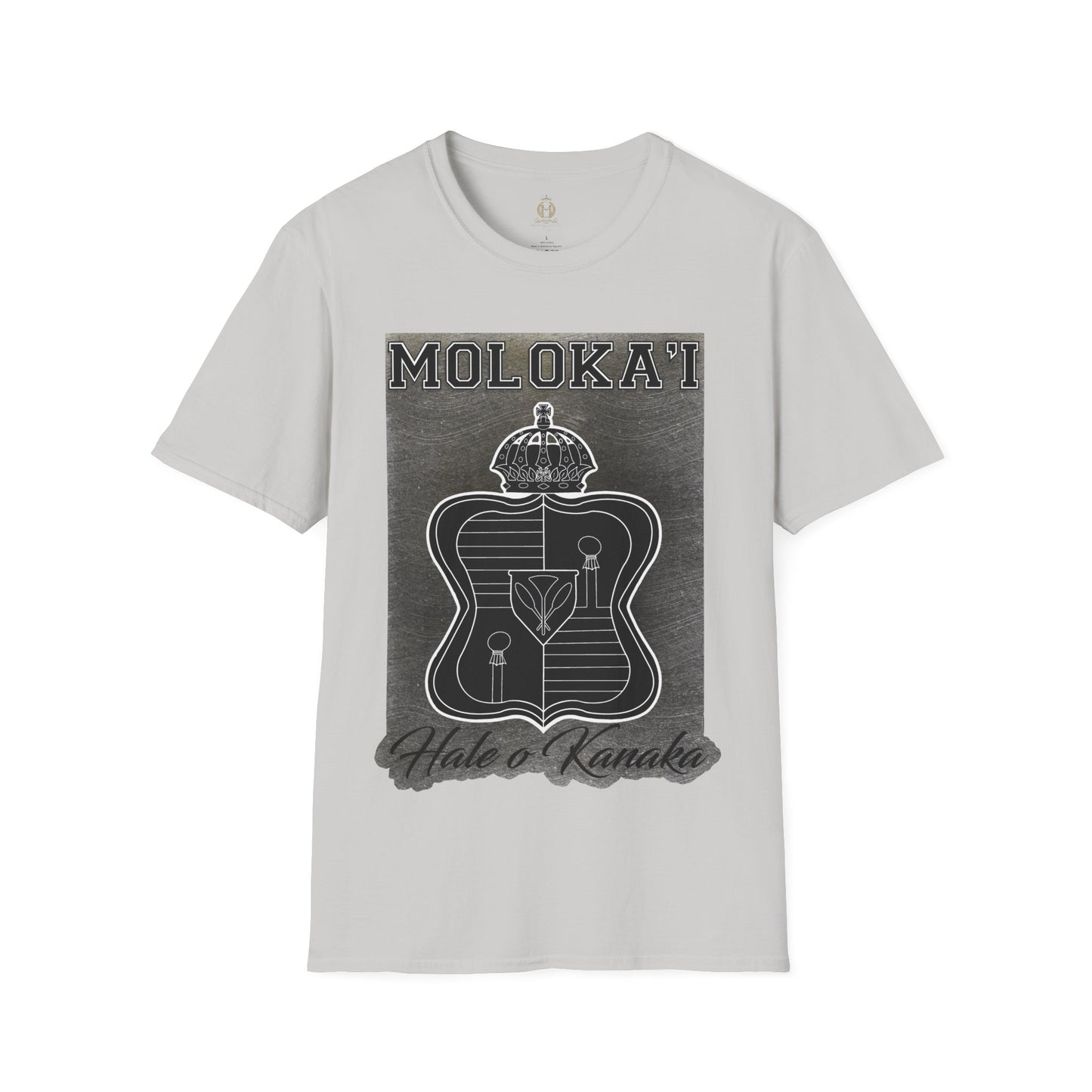 Hale O Kanaka - Crest - Moloka’i -Unisex Softstyle T-Shirt