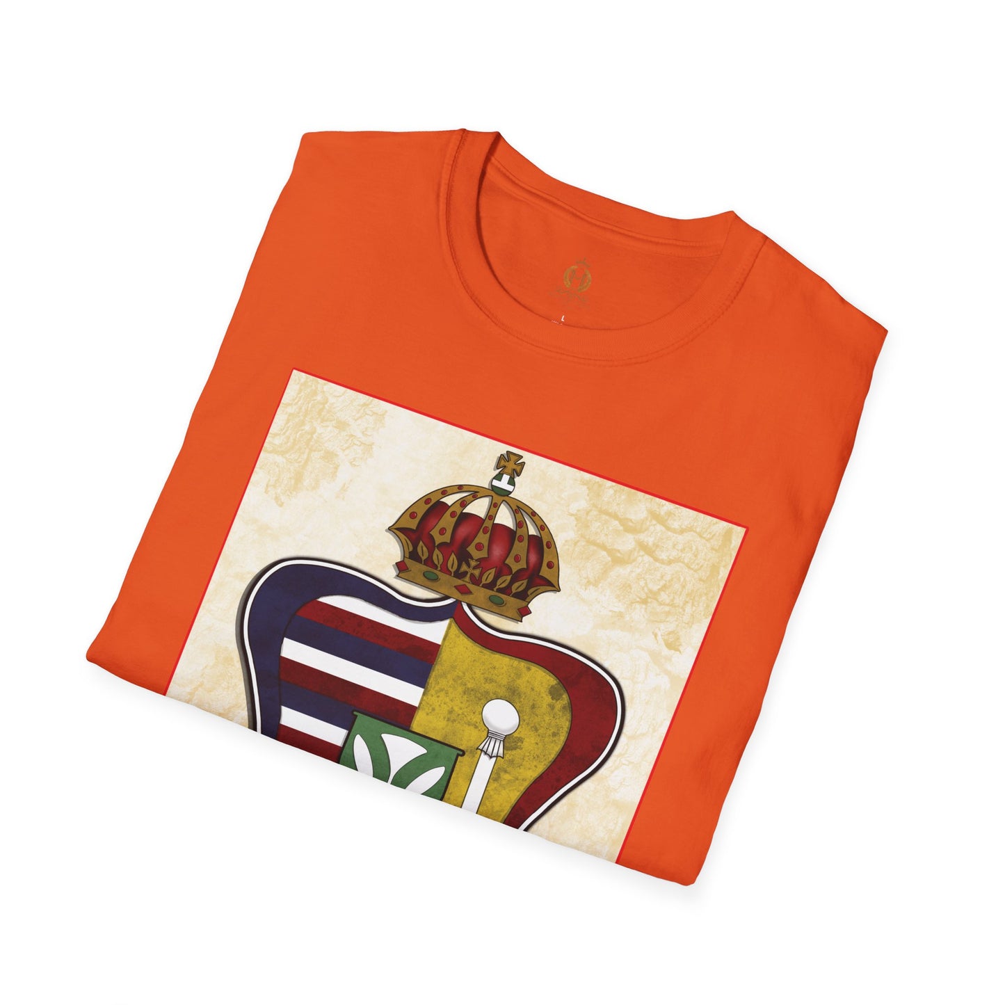 Hale O Kanaka - Crest - Da Koko drip -Unisex Softstyle T-Shirt