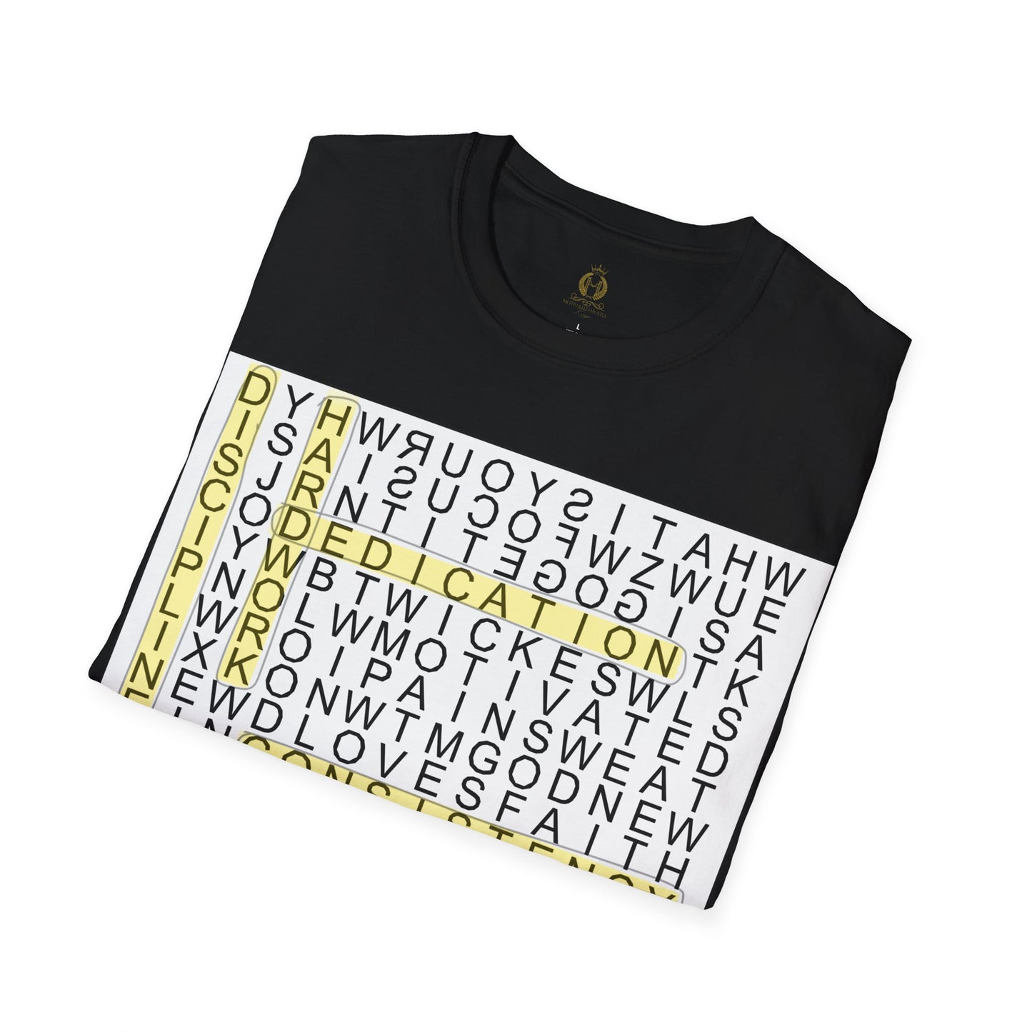 MHK - FU1MORE- Word Search - Focus-MDFU - Unisex Softstyle T-Shirt