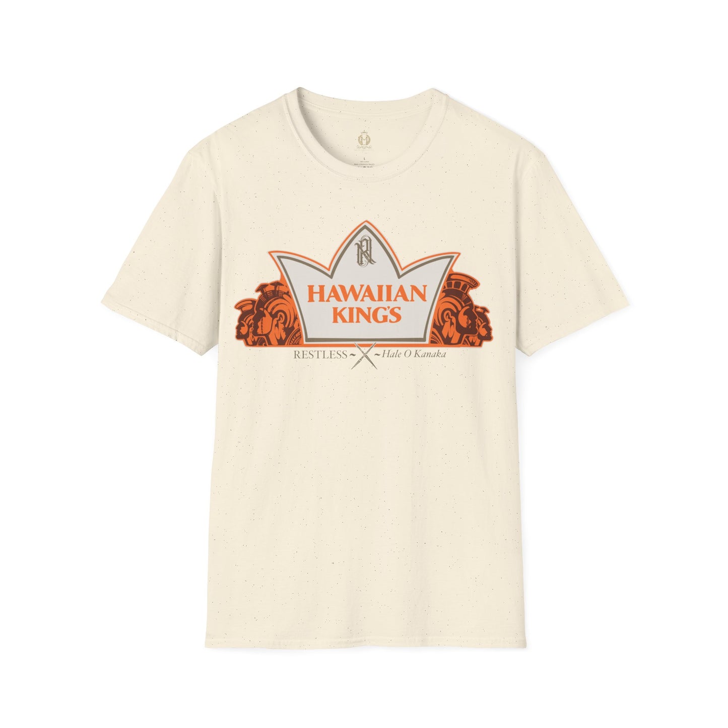 LIMITED EDITION Hawaiian Kings - RESTLESS x Hale O Kanaka Collab - MHK - Unisex Softstyle T-Shirt
