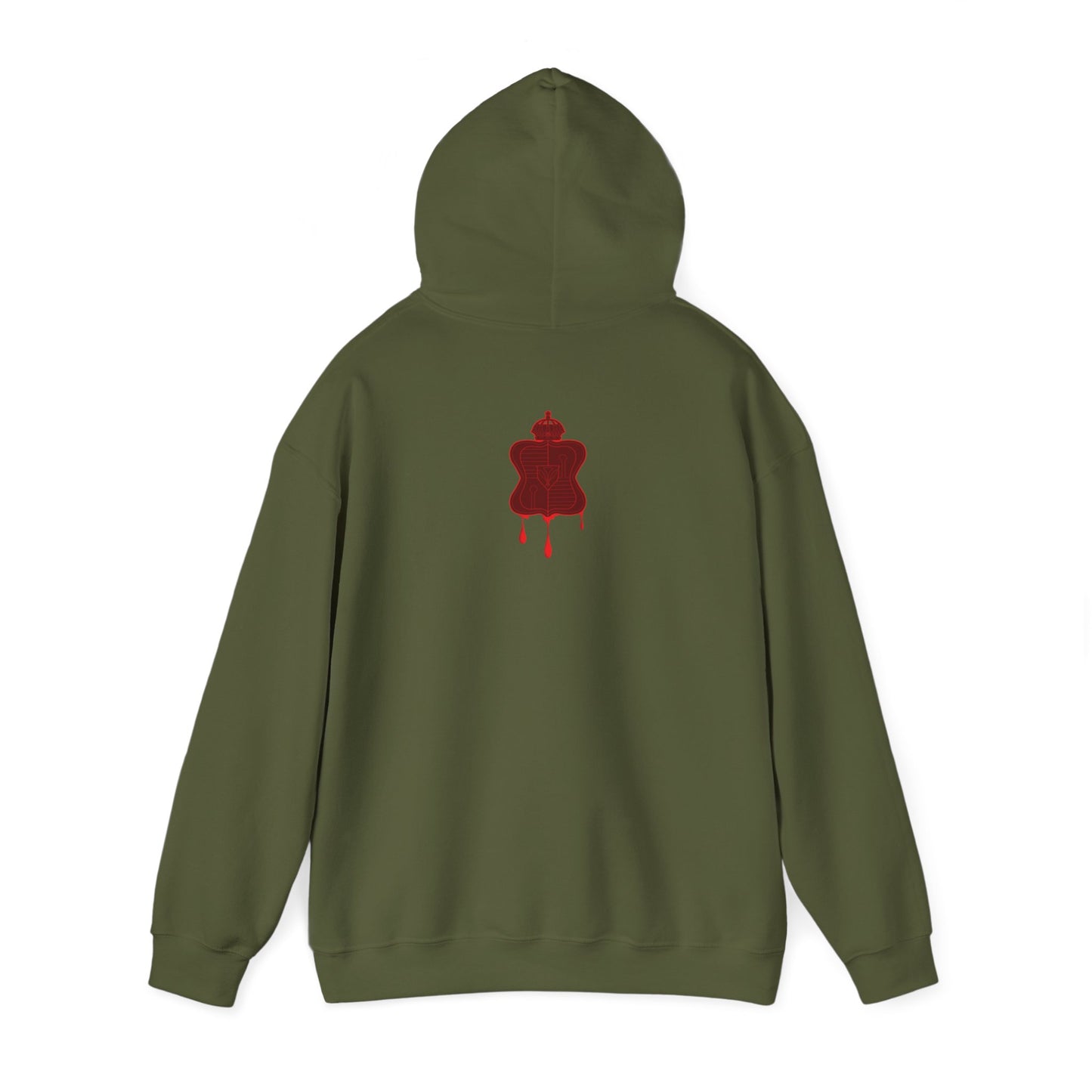 Hale O Kanaka - Da Māhoe - MHK - Unisex Heavy Blend™ Hooded Sweatshirt