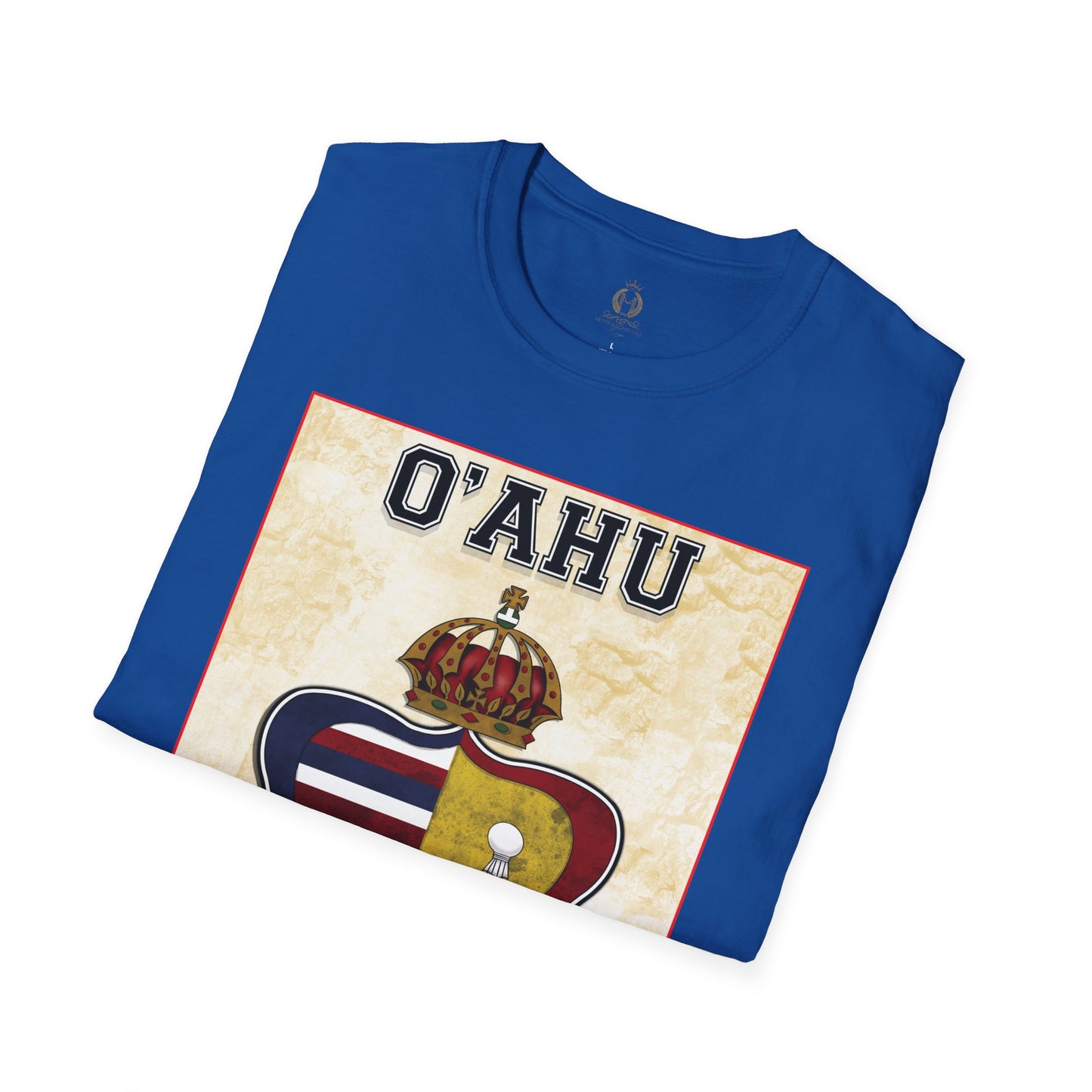 Hale O Kanaka - Crest - O’ahu -Unisex Softstyle T-Shirt