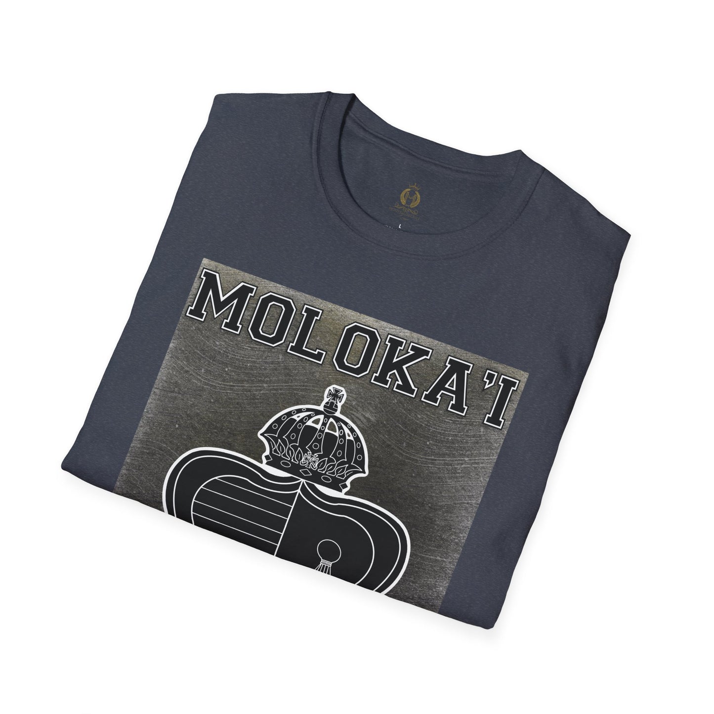 Hale O Kanaka - Crest - Moloka’i -Unisex Softstyle T-Shirt