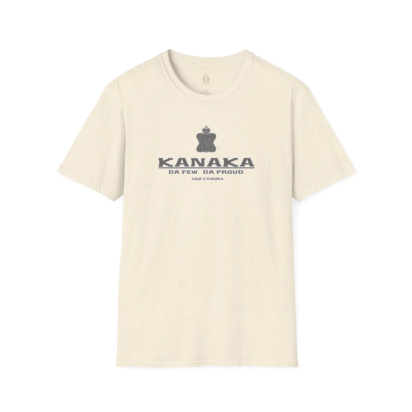 Hale O Kanaka - KANAKA Da Few Da Proud - MHK - Unisex Softstyle T-Shirt