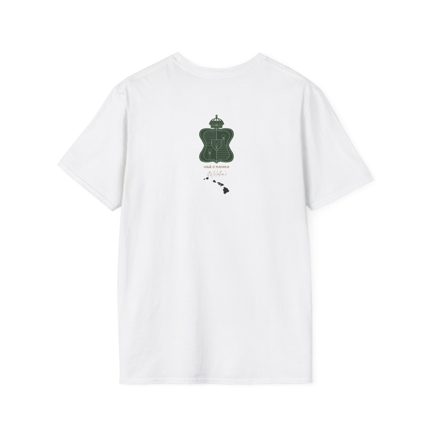 Hale O Kanaka - Crest - Moloka’i -Unisex Softstyle T-Shirt