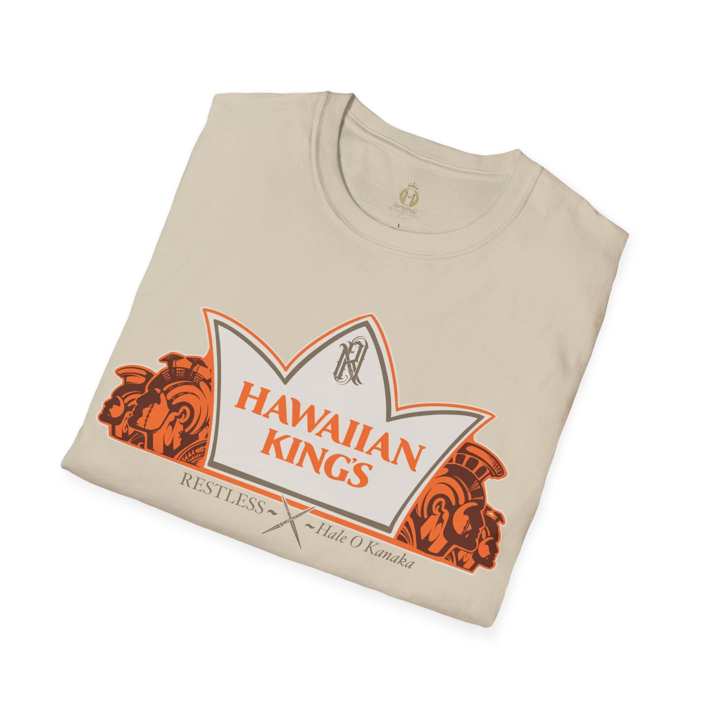 LIMITED EDITION Hawaiian Kings - RESTLESS x Hale O Kanaka Collab - MHK - Unisex Softstyle T-Shirt