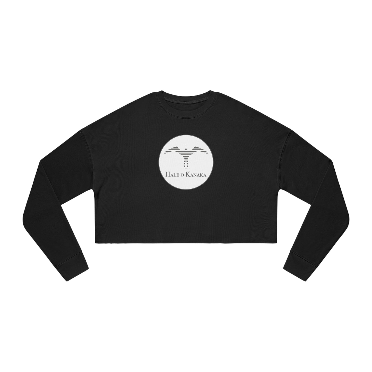 Hale O Kanaka (Protected, inner circle) - MHK -Women's Cropped Sweatshirt