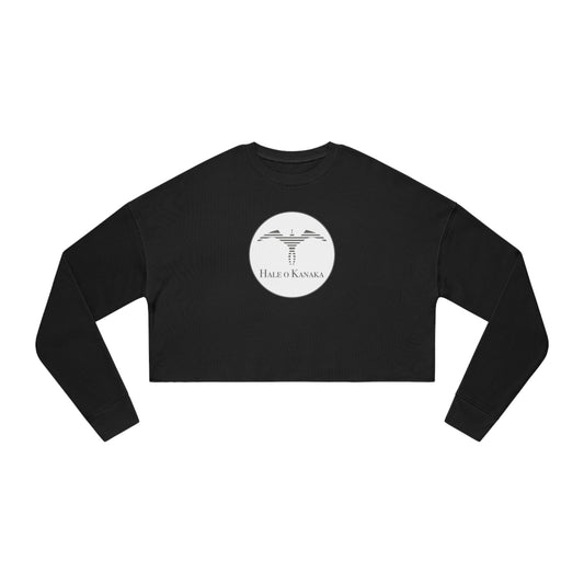 Hale O Kanaka (Protected, inner circle) - MHK -Women's Cropped Sweatshirt