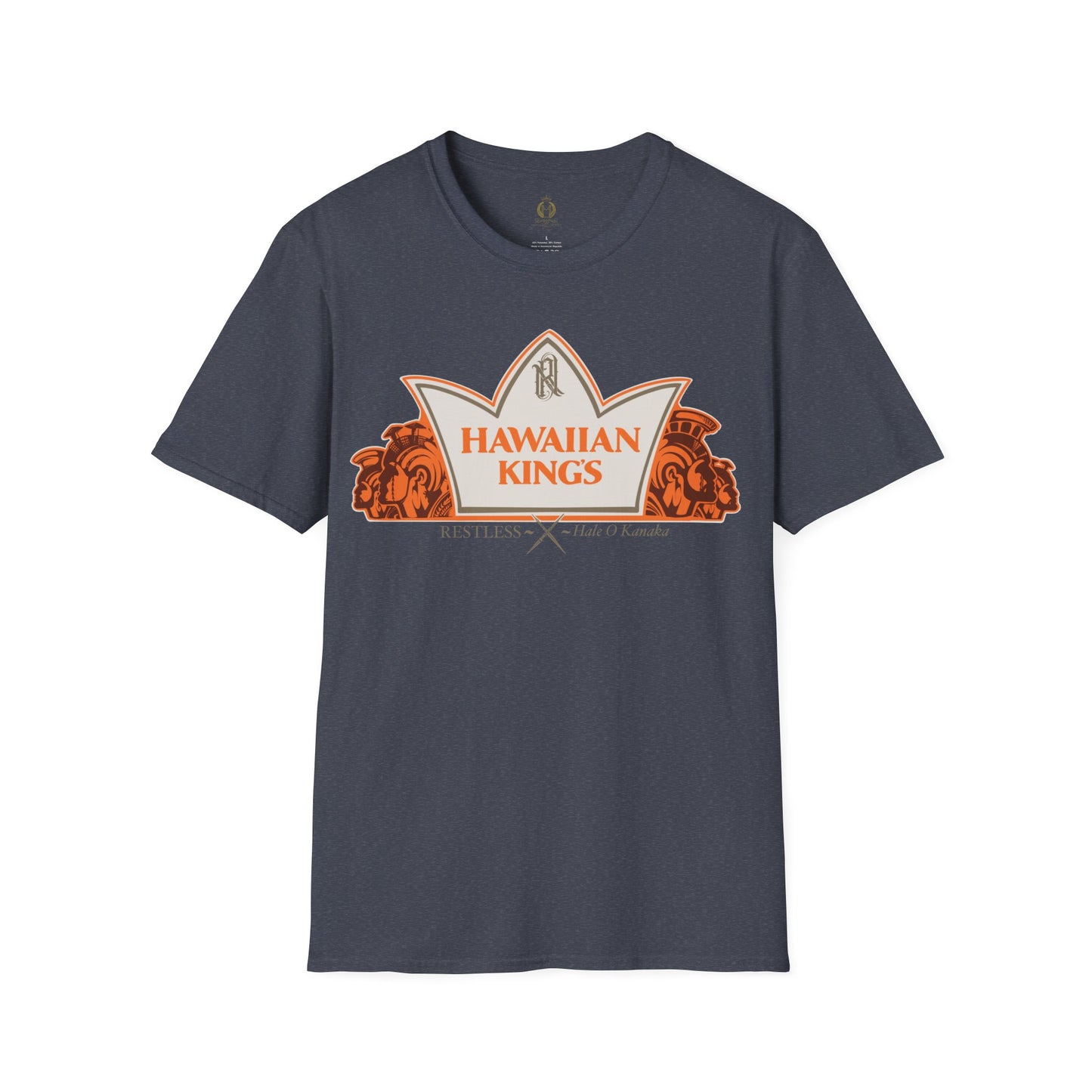 LIMITED EDITION Hawaiian Kings - RESTLESS x Hale O Kanaka Collab - MHK - Unisex Softstyle T-Shirt