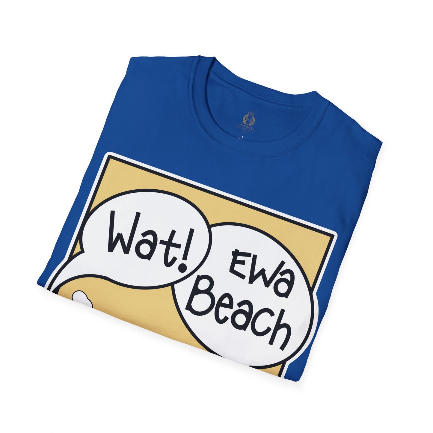 Wat Ewa Beach Dr. Aisus - Yellow -Unisex Softstyle T-Shirt