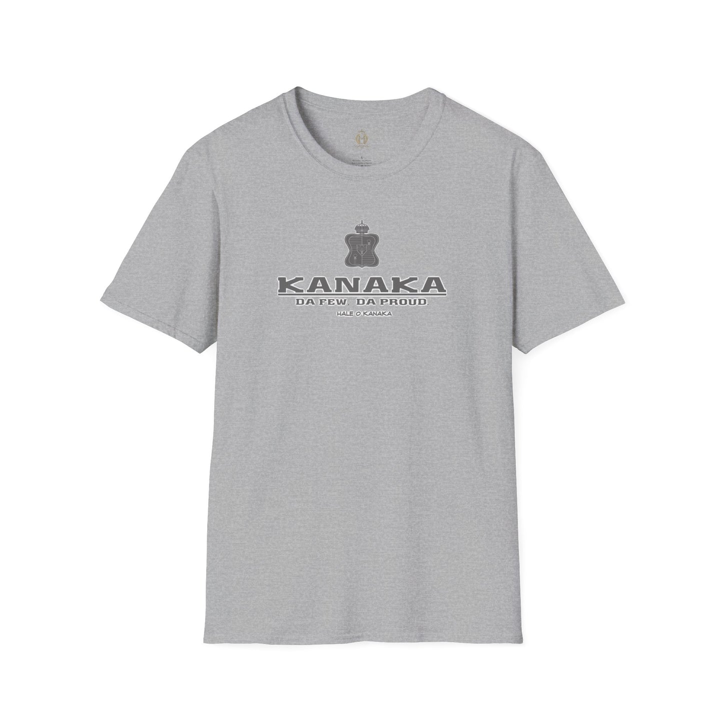 Hale O Kanaka - KANAKA Da Few Da Proud - MHK - Unisex Softstyle T-Shirt